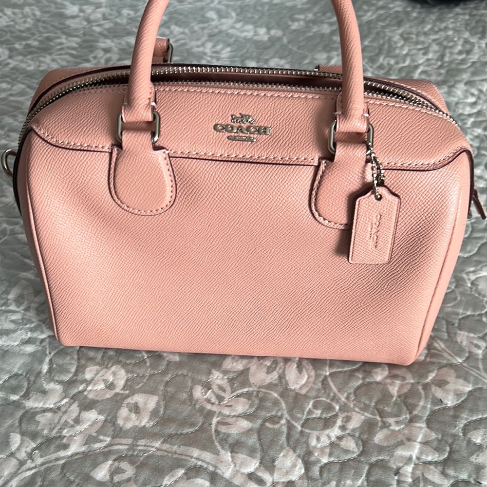 Pink Coach crossbody